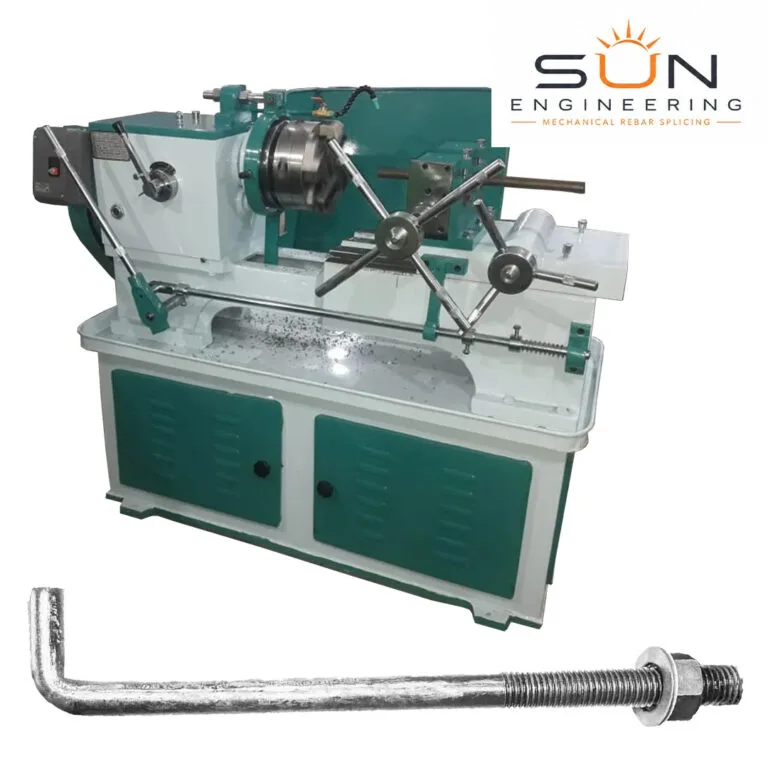Foundation Bolt Threading Machine