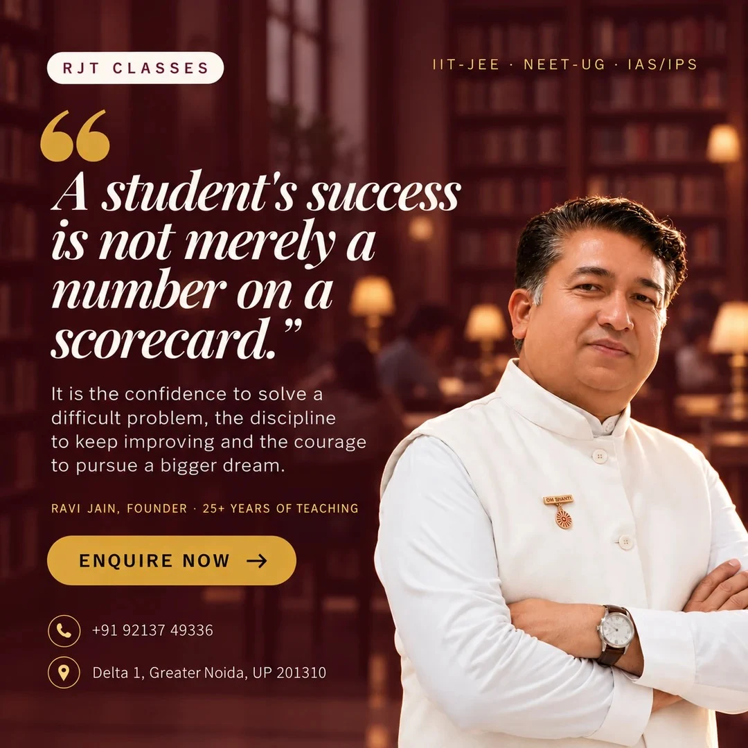 RJT Classes: IIT-JEE, NEET-UG and IAS/IPS coaching